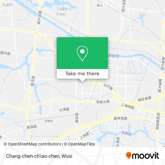 Chang-chen-ch’iao-chen map