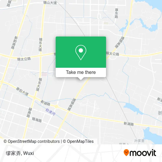 缪家弄 map