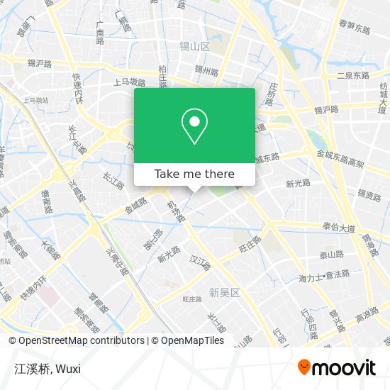 江溪桥 map