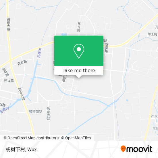 杨树下村 map