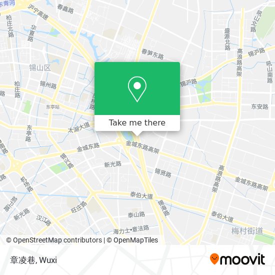 章凌巷 map