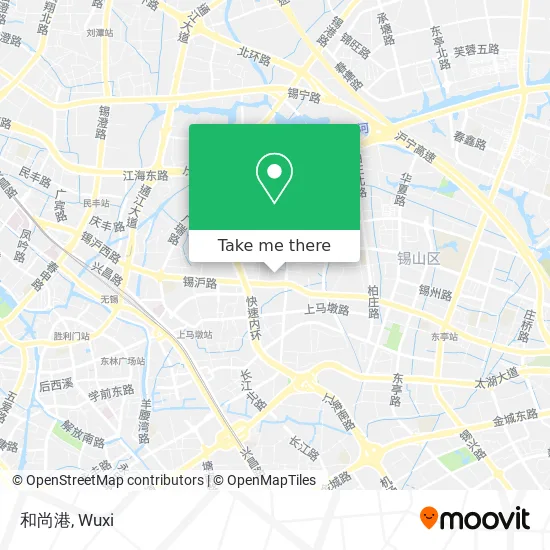 和尚港 map