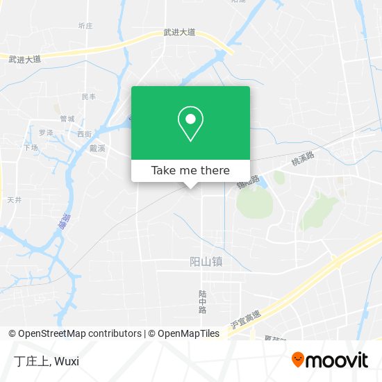 丁庄上 map