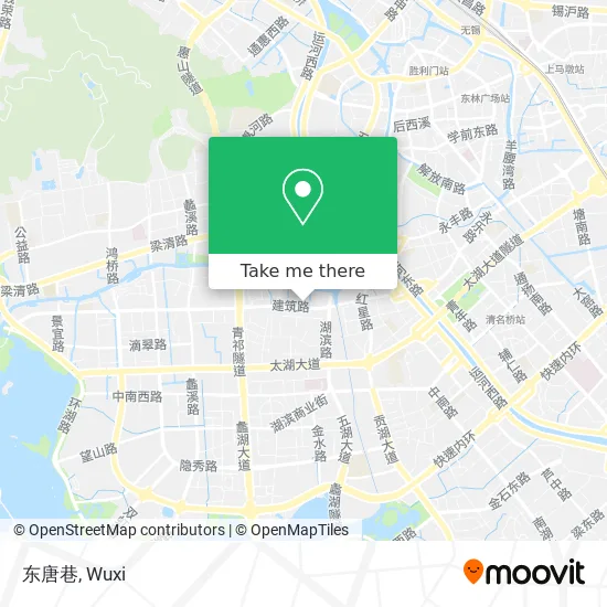 东唐巷 map