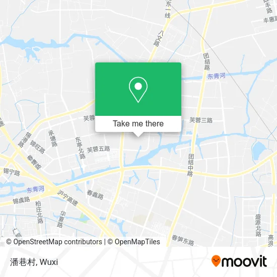 潘巷村 map