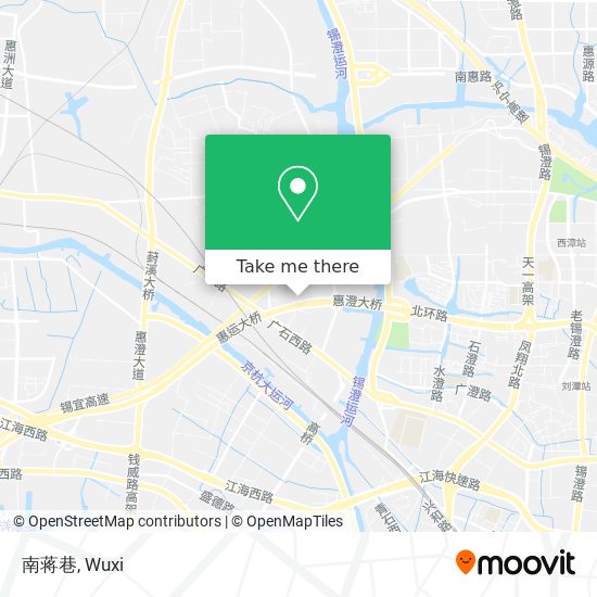 南蒋巷 map