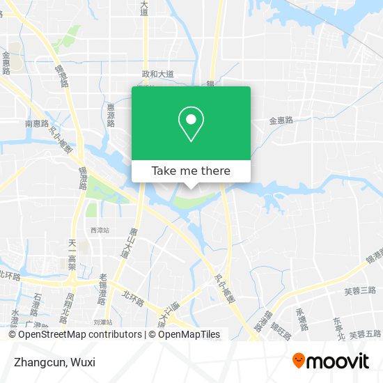 Zhangcun map