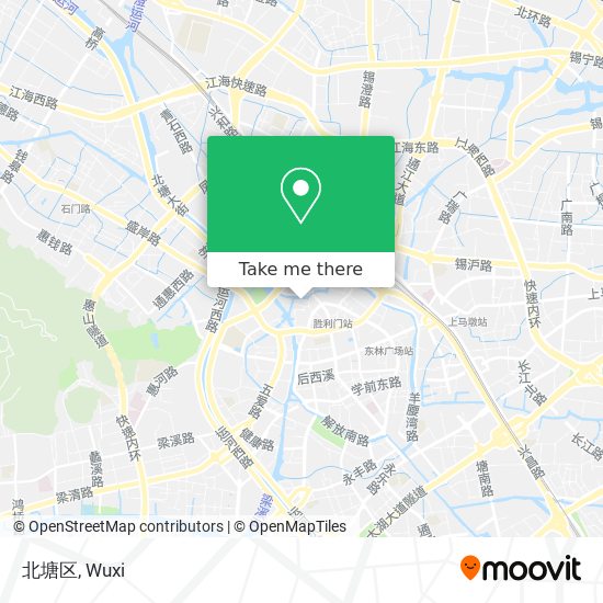 北塘区 map