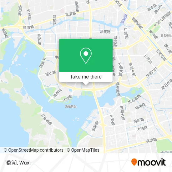蠡湖 map