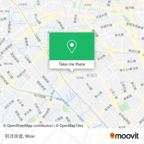 旺庄街道 map