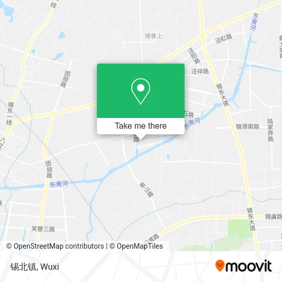 锡北镇 map