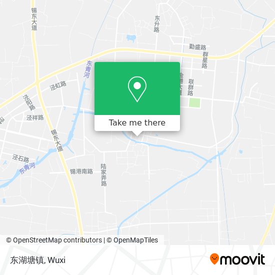 东湖塘镇 map