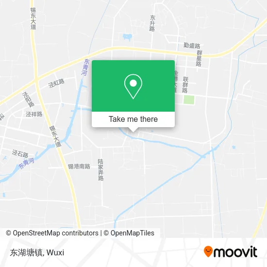 东湖塘镇 map