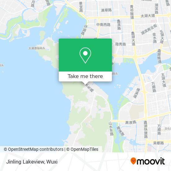 Jinling Lakeview map