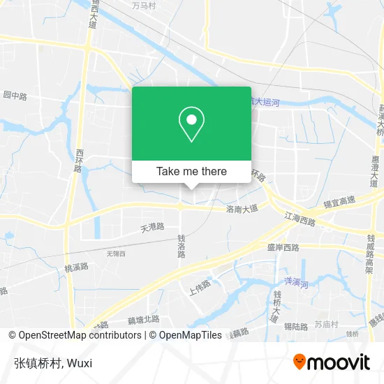 张镇桥村 map