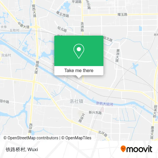铁路桥村 map