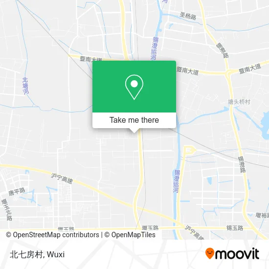 北七房村 map