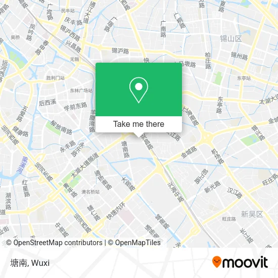 塘南 map