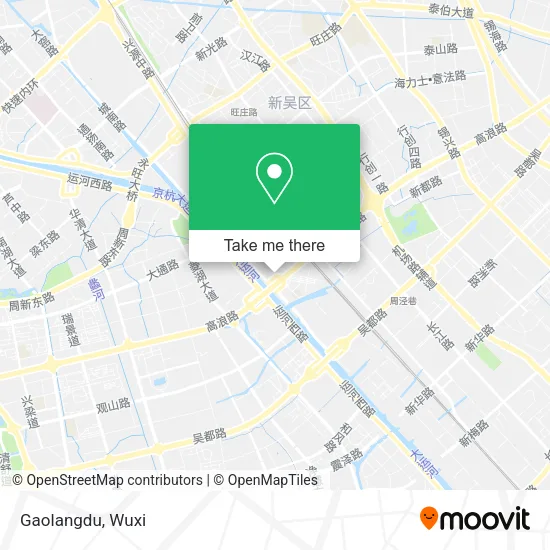 Gaolangdu map