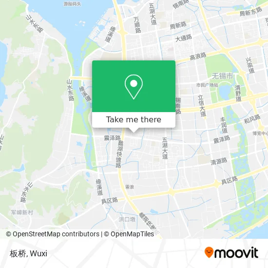 板桥 map