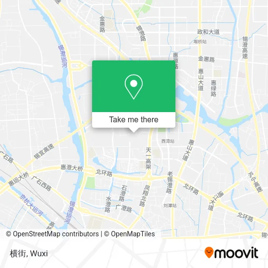 横街 map