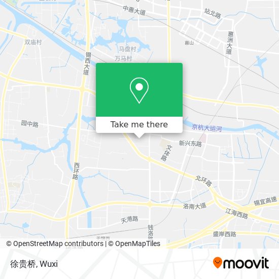 徐贵桥 map