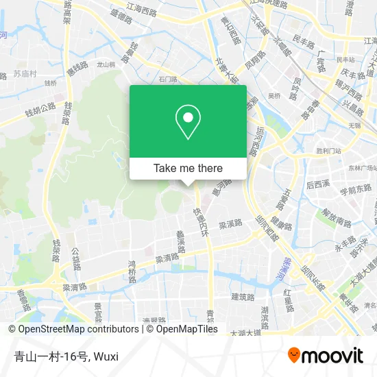 青山一村-16号 map