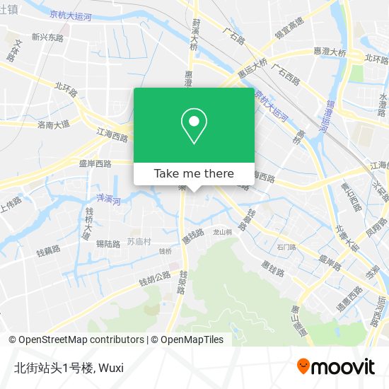 北街站头1号楼 map