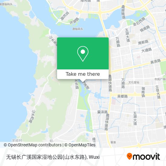 无锡长广溪国家湿地公园(山水东路) map