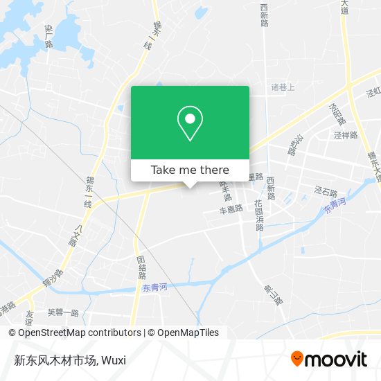 新东风木材市场 map