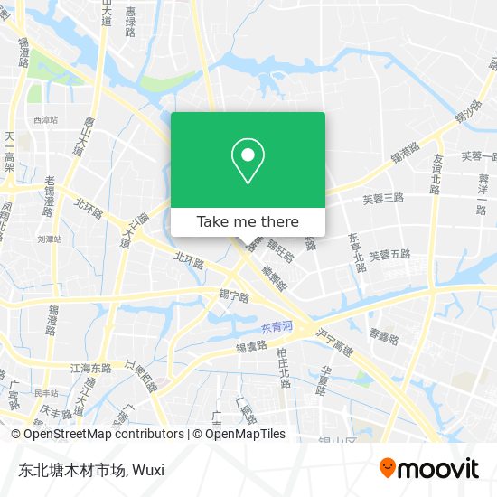 东北塘木材市场 map