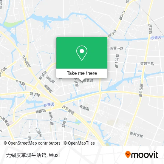 无锡皮革城生活馆 map