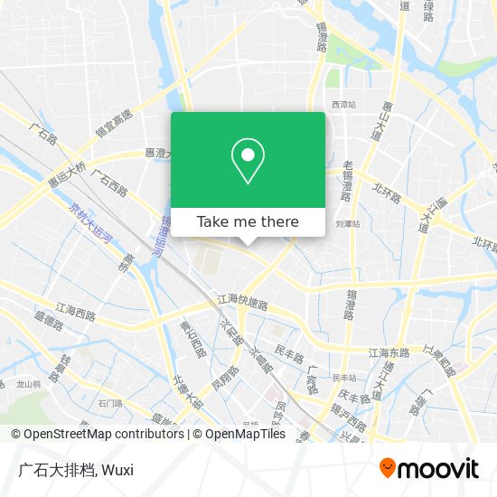 广石大排档 map