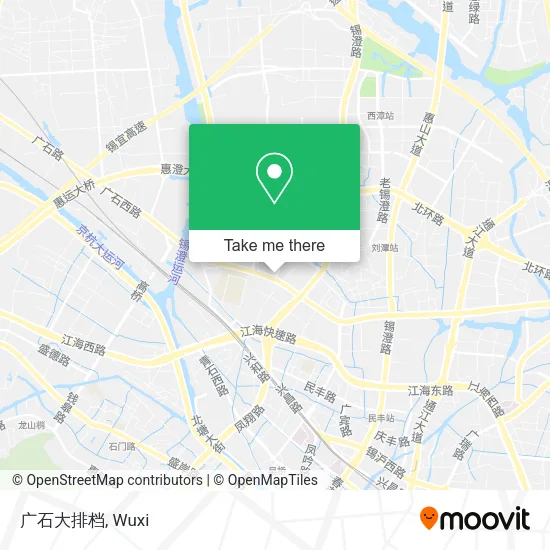 广石大排档 map