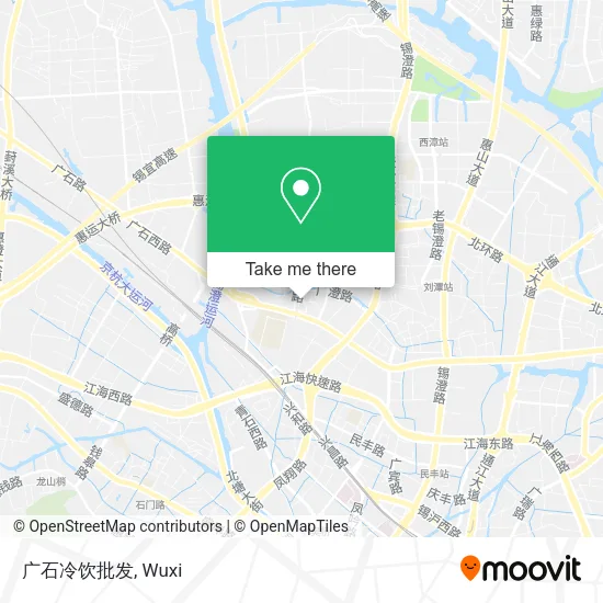 广石冷饮批发 map