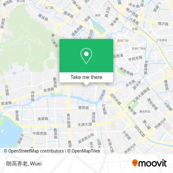 朗高养老 map