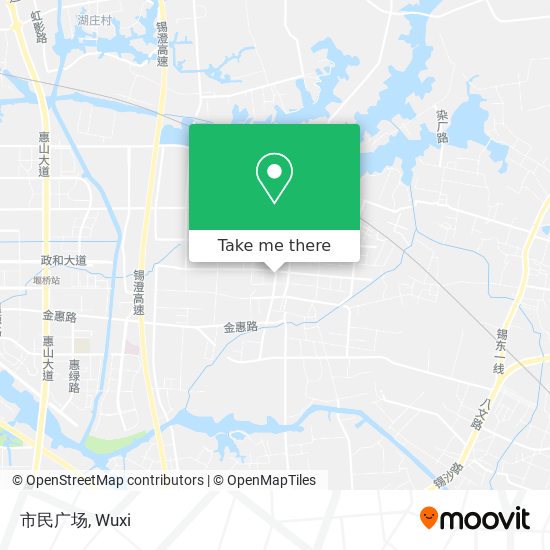 市民广场 map