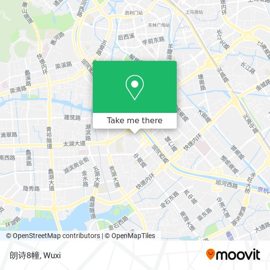 朗诗8幢 map