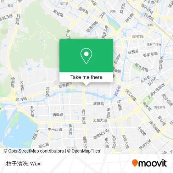 桔子清洗 map