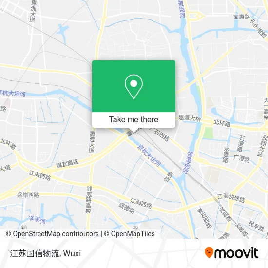 江苏国信物流 map