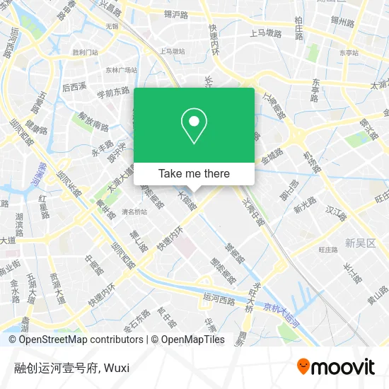 融创运河壹号府 map