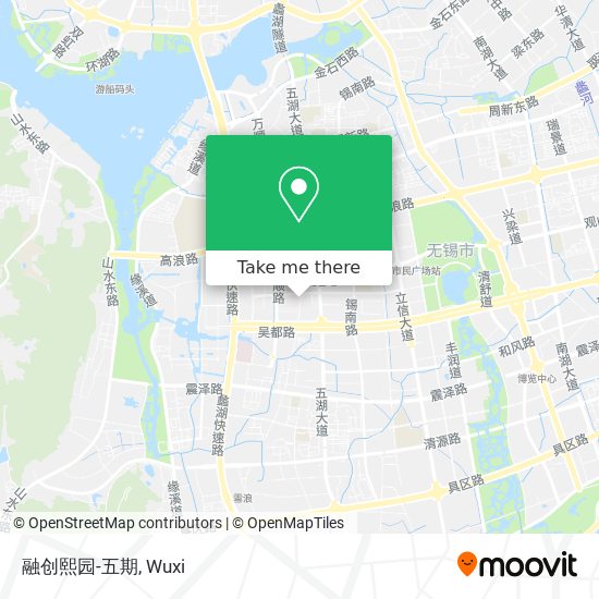 融创熙园-五期 map