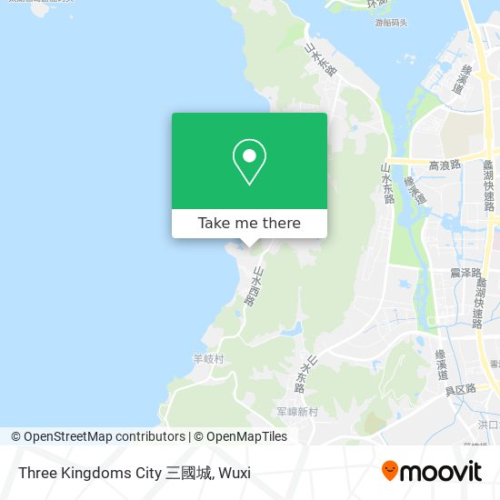 Three Kingdoms City 三國城 map