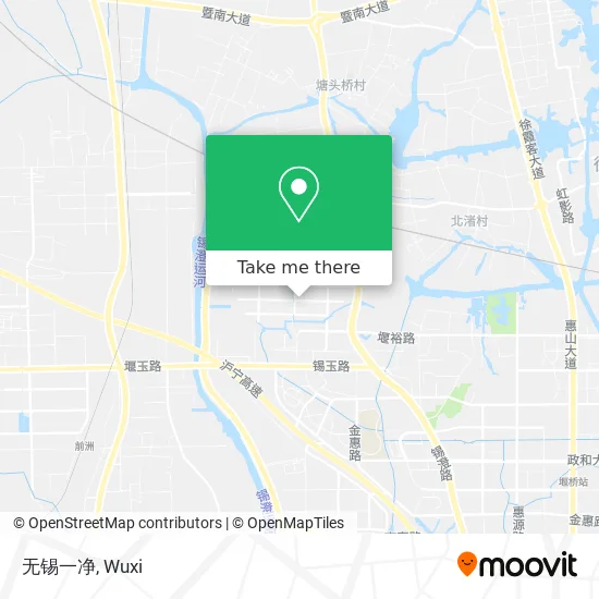 无锡一净 map