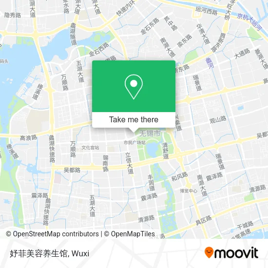 妤菲美容养生馆 map