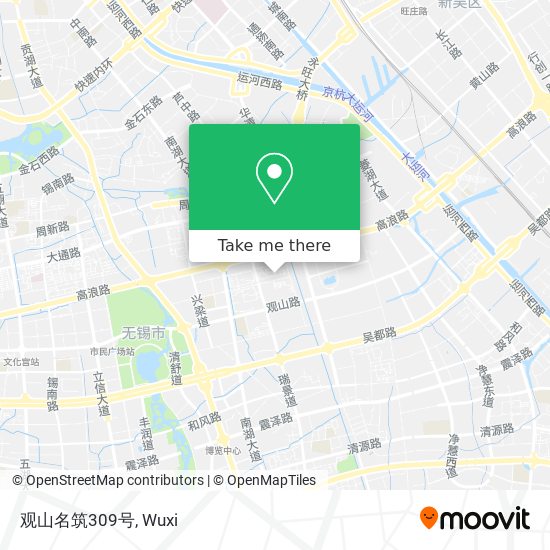 观山名筑309号 map