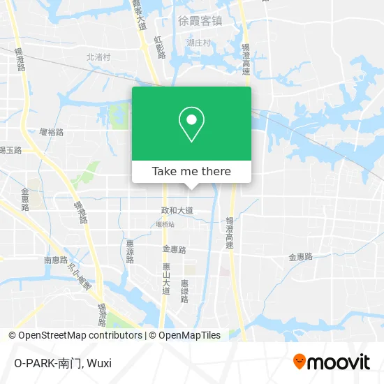 O-PARK-南门 map