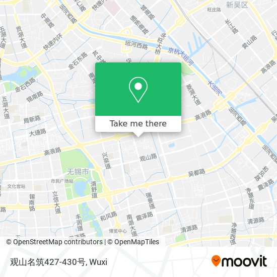 观山名筑427-430号 map