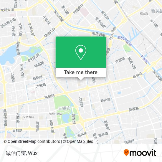 诚信门窗 map