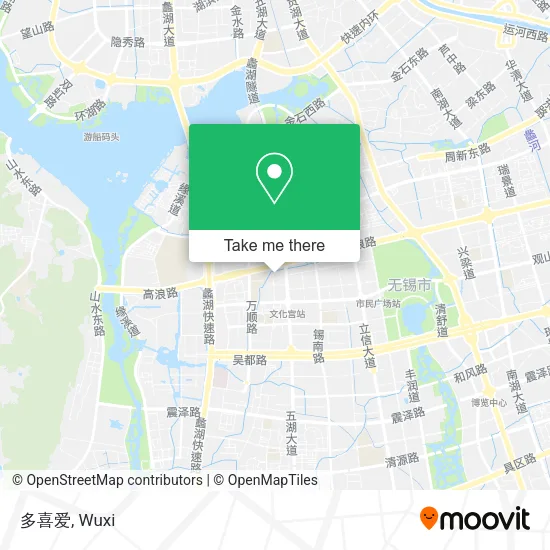 多喜爱 map